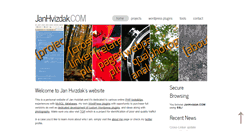Desktop Screenshot of janhvizdak.com